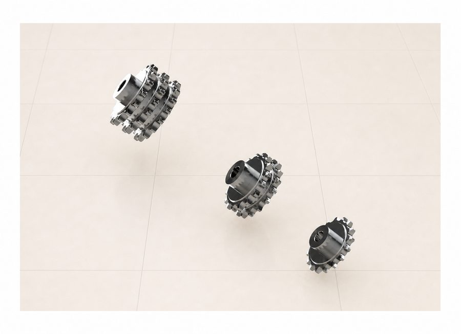 Conveyor sprocket for chain driven conveyor belt