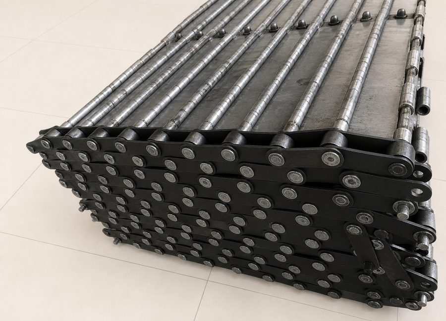 Stainless chain plate conveyor belt product